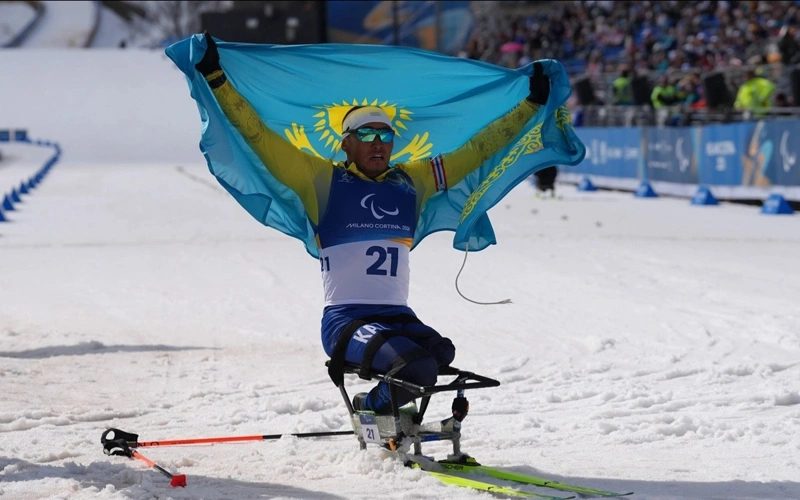 Kazakhstan completes Winter Paralympics in Italy with two medals 