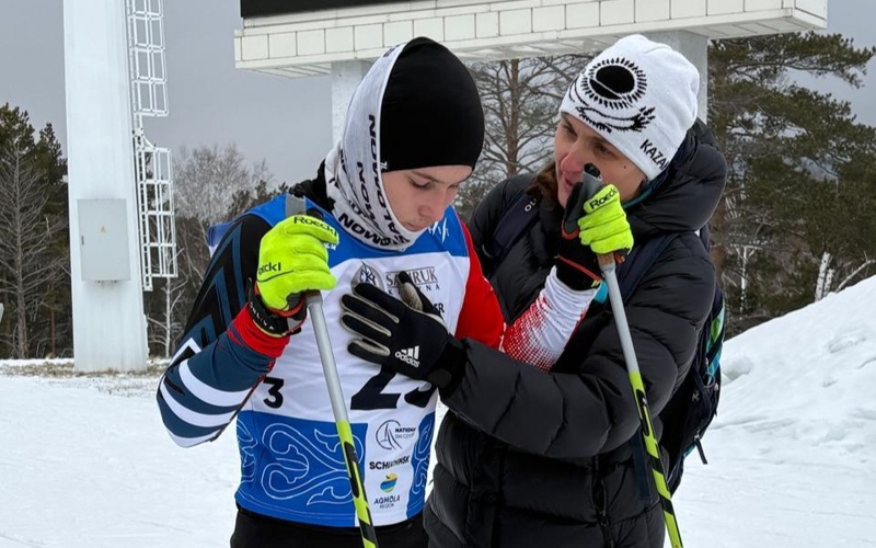 Анна Лебедева с подопечным