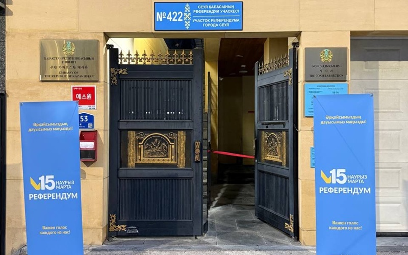 Seoul, Tokyo, polling stations, Kazakhstan, constitutional referendum, Constitution, referendum