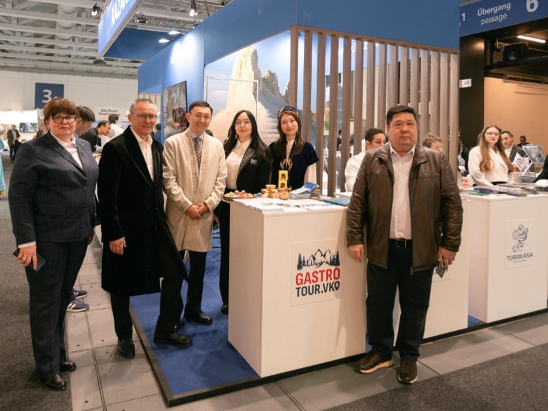 Курт, мед и жент: чем удивил Восточный Казахстан на ITB Berlin