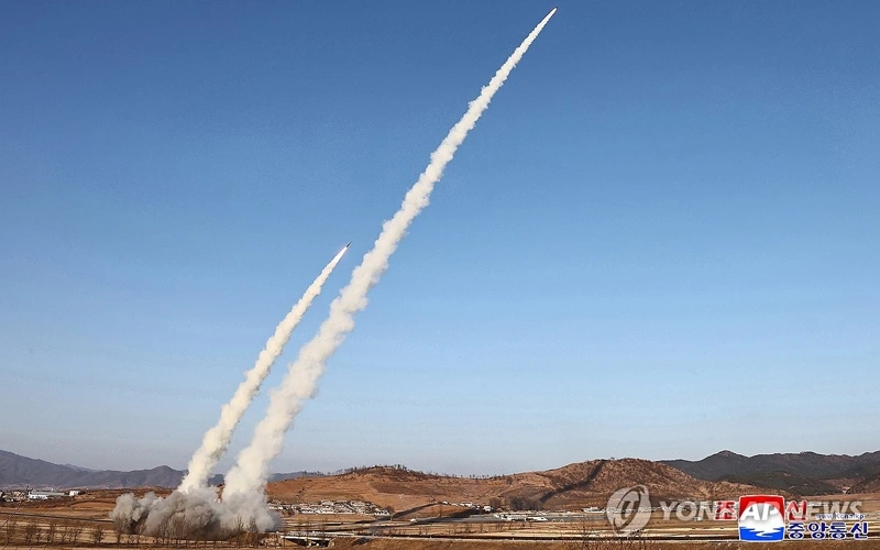 North Korea fires ballistic missiles as South Korea, U.S. conduct joint drills