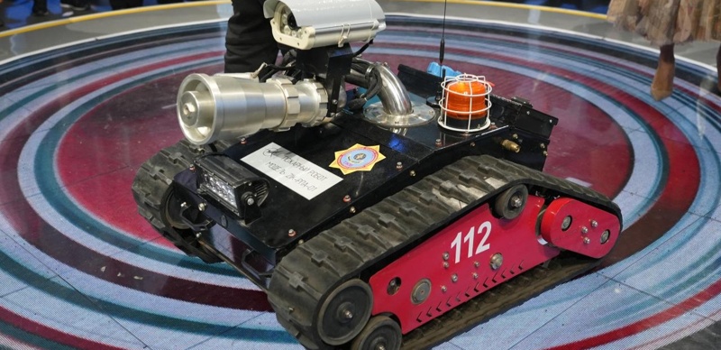 өрт сөндіруші робот