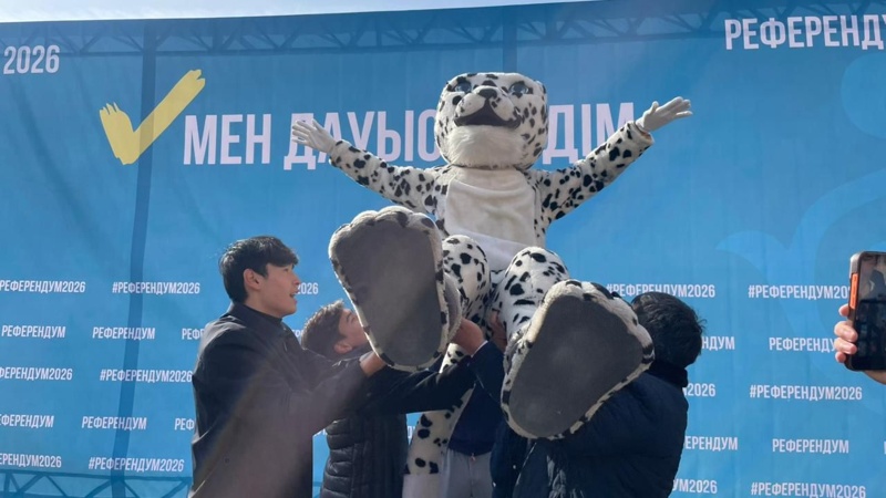 Қонаевта референдумда дауыс беру үшін ілбіс келді