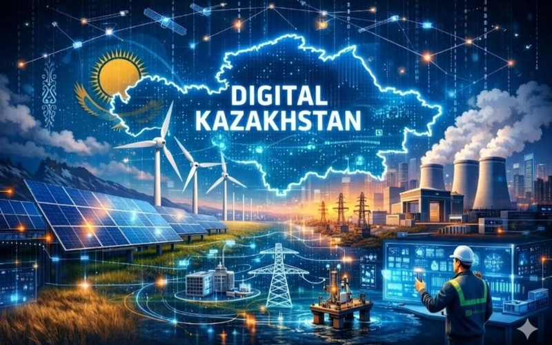 Digital Qazaqstan, energetıka