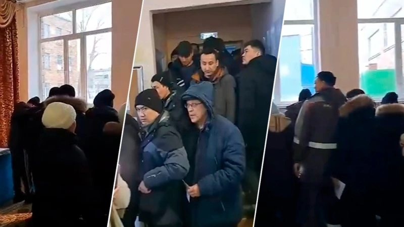 Очереди на участках: казахстанцы активно идут голосовать на референдуме