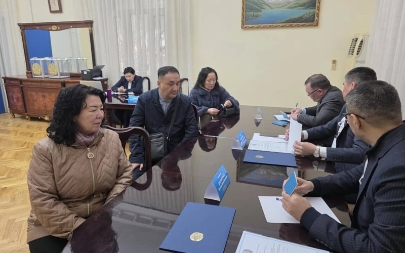 Citizens of Kazakhstan cast their votes in Kyrgyzstan and Tajikistan