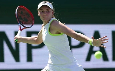 Kazakhstan’s Elena Rybakina falls just short of Indian Wells title