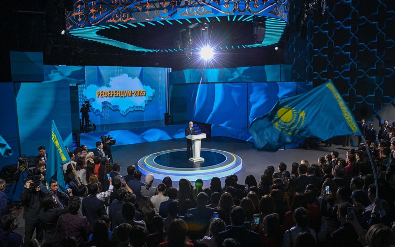 国家元首:哈萨克斯坦人民在公投中作出历史性选择 国家元首:哈萨克斯坦人民在公投中作出历史性选择