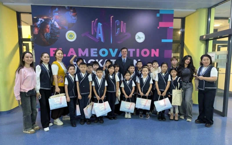 Kazakh school team wins 8 medals at STEM Olympiad in Baku
