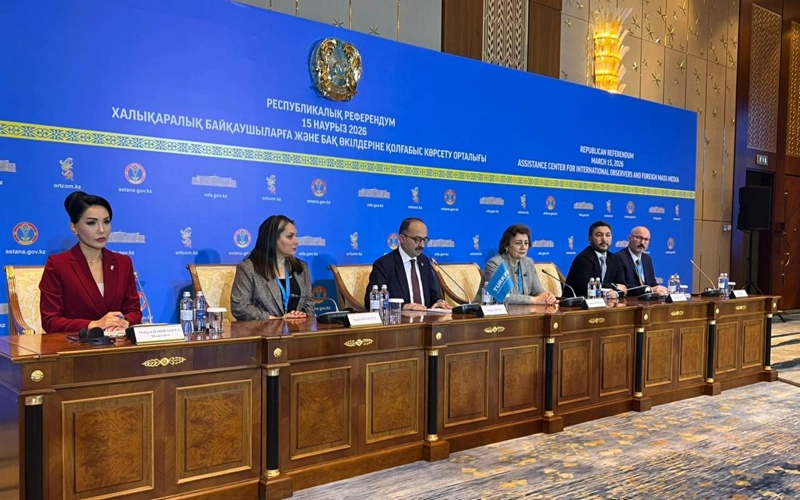 Наблюдатели ТЮРКПА заявили о высоком уровне проведения референдума в Казахстане
