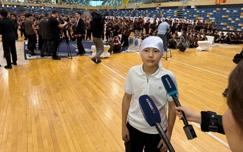 Over 18,000 children in Astana play asyk for National Sports Day