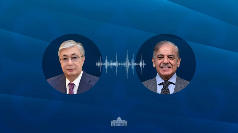 Tokayev holds phone call with Pakistani PM Shehbaz Sharif