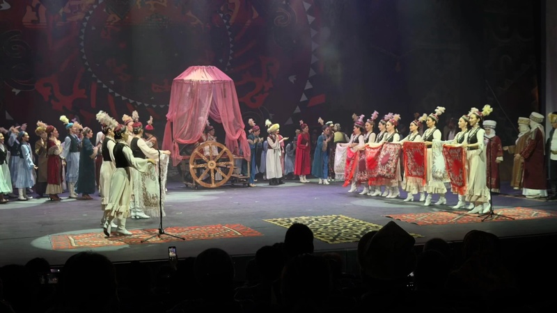 Kyrgyz artists perform in Astana to mark 100th anniversary of Chingiz Aitmatov