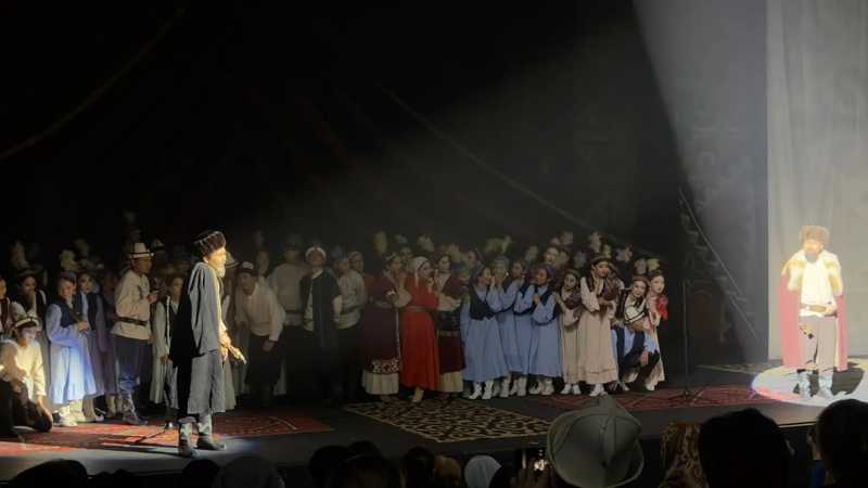 Kyrgyz artists perform in Astana to mark 100th anniversary of Chingiz Aitmatov