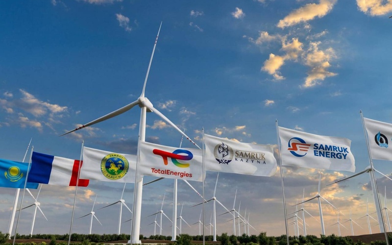 Самрук-Энерго совместно с международными партнерами начал строительство крупнейшей ВЭС в Казахстане