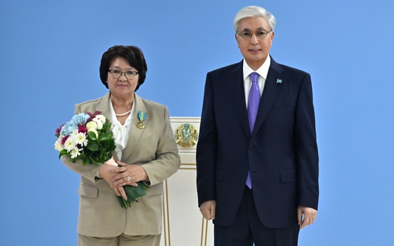 President Tokayev honors citizens in award-giving ceremony in Almaty 