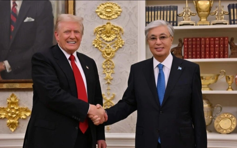 Тоқаев ва Трамп