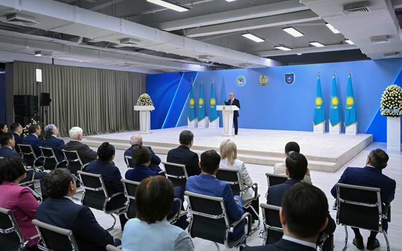 Токаев на встрече с учеными