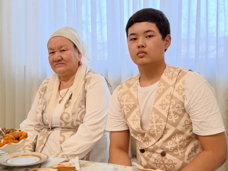 Как семья кандасов встречает Наурыз на севере Казахстана Шамсия Салхамова