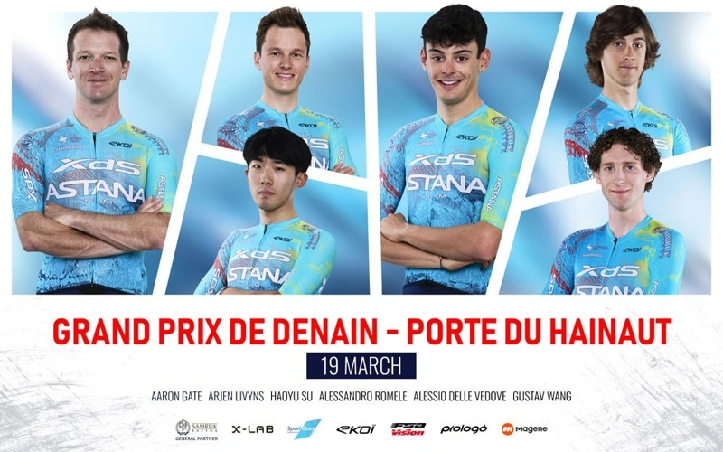 Grand Prix de Denain 2026. Rider roster
