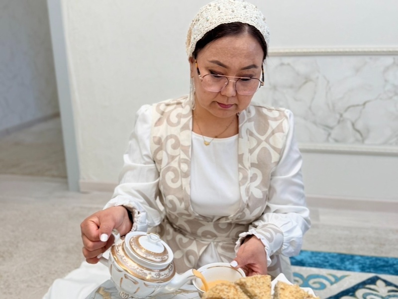 Как семья кандасов встречает Наурыз на севере Казахстана Балауса Кусикбаева, наурыз, чай