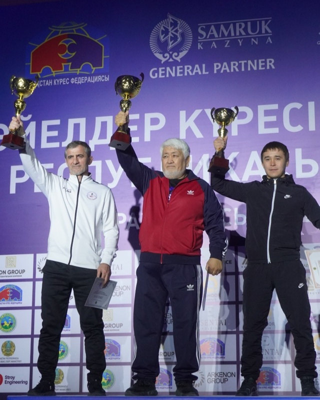 Алматинские борцы стали победителями чемпионата Казахстана U23