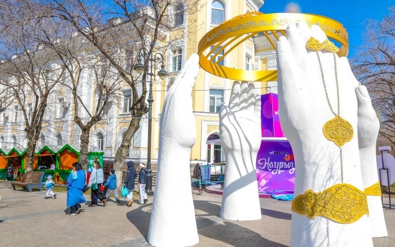 Almaty prepares for Nauryz with festive spirit Almaty prepares for Nauryz with festive spirit