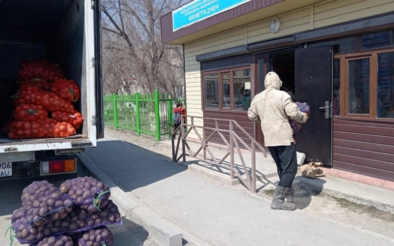 Социальные магазины работают с перебоями в Кызылорде