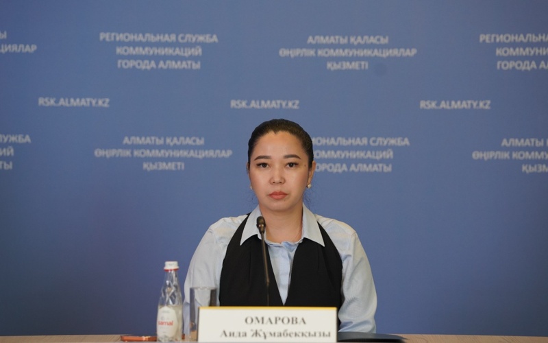 и.о. руководителя управления по работе с задолженностью Департамента государственных доходов Аида Омарова