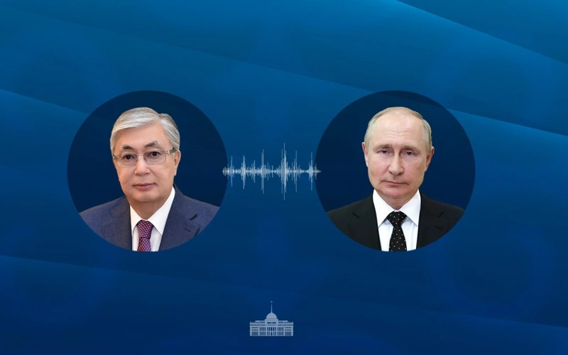 Касым-Жомарт Токаев переговорил с Владимиром Путиным