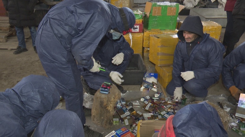 Уничтожение вейпов в Павлодаре