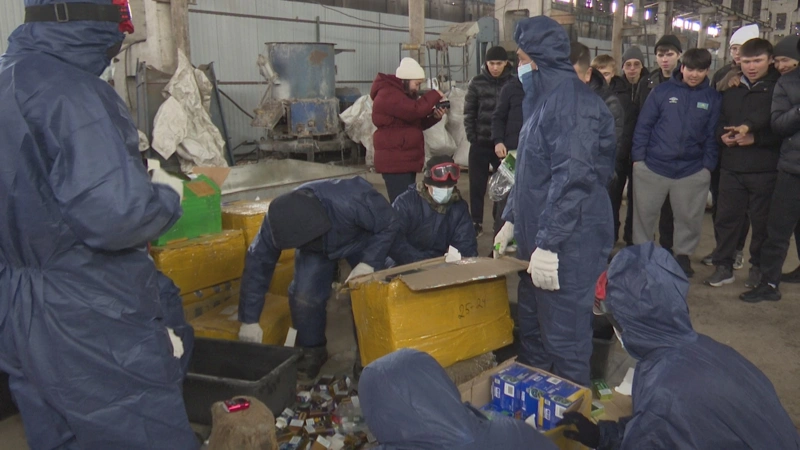 уничтожение вейпов в Павлодаре