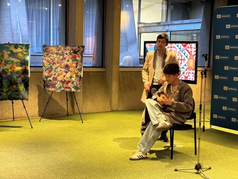 Kazakhstan showcases intangible cultural heritage at UNESCO Headquarters