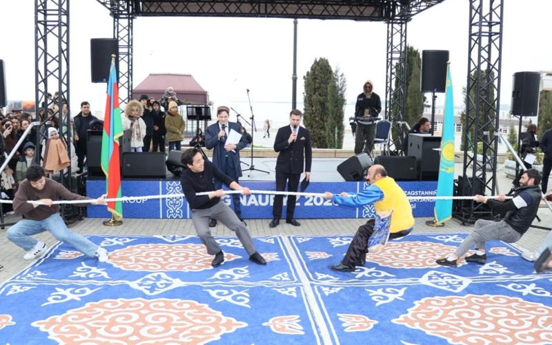 Наурыз в&nbsp;казахском стиле масштабно празднуют в&nbsp;Баку
