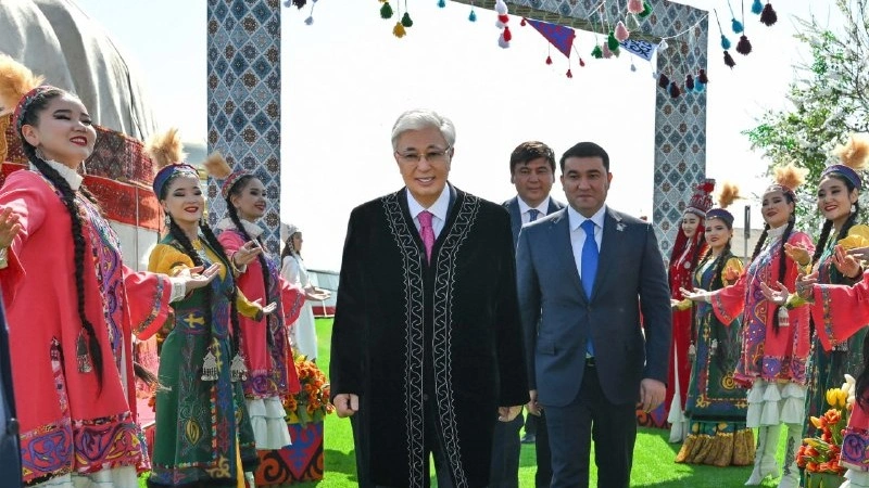 Memleket basshysy Naýryz merekesine qatysty