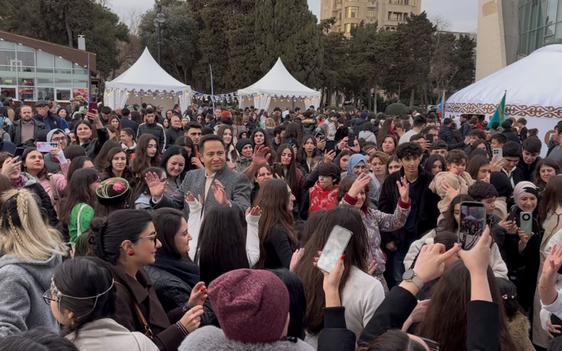 Наурыз в&nbsp;казахском стиле масштабно празднуют в&nbsp;Баку