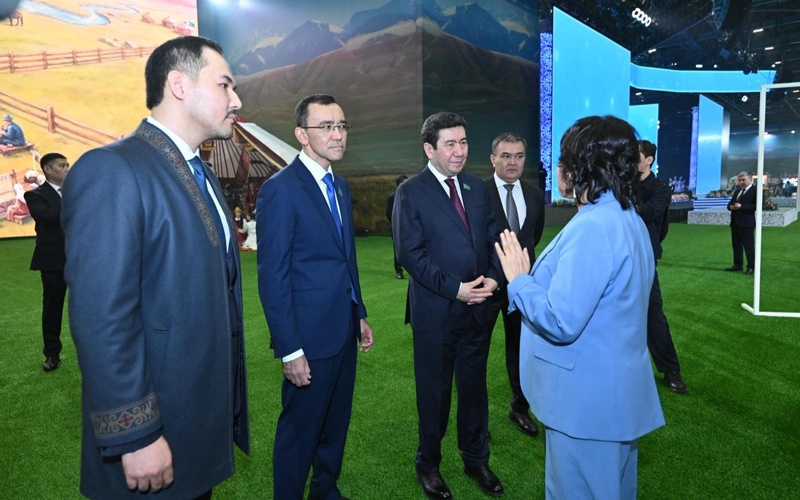 Спикеры Палат Парламента приняли участие в праздновании Наурыза