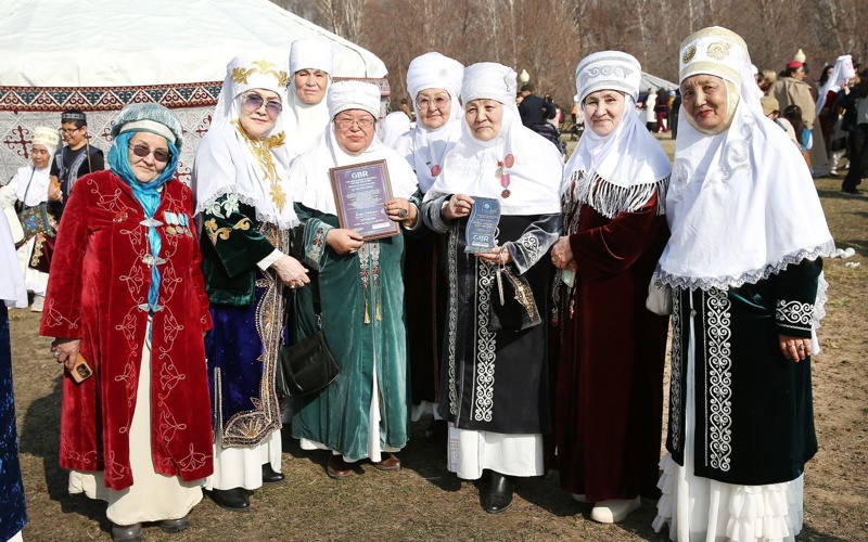 Самый большой шанырак: в&nbsp;Алматы в&nbsp;дни Наурыза установлен мировой рекорд