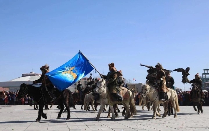 Как казахи в&nbsp;Монголии отмечают праздник Наурыз