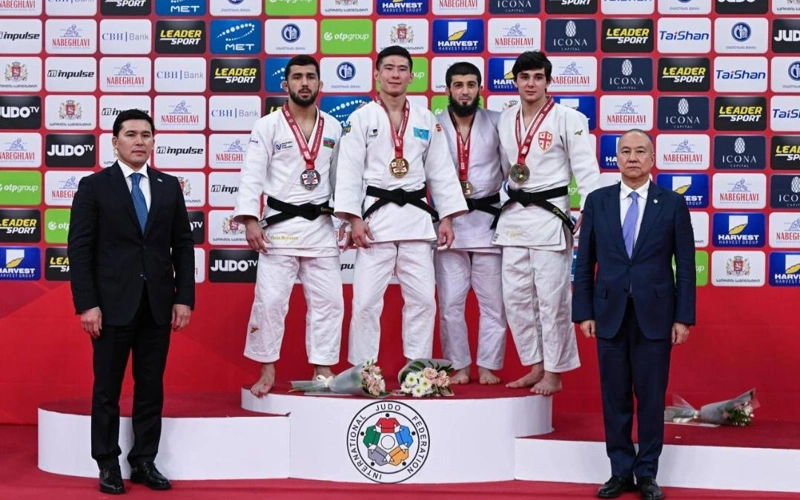 Nurqanat Serikbaev Tbılısıdegi Grand Slam týrnırinde altyn medal jeńip aldy 