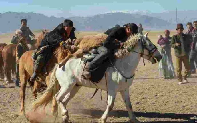 Как казахи в&nbsp;Монголии отмечают праздник Наурыз