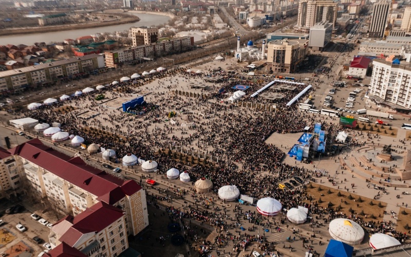 В Атырау масштабно отпраздновали Наурыз мейрамы В Атырау масштабно отпраздновали Наурыз мейрамы