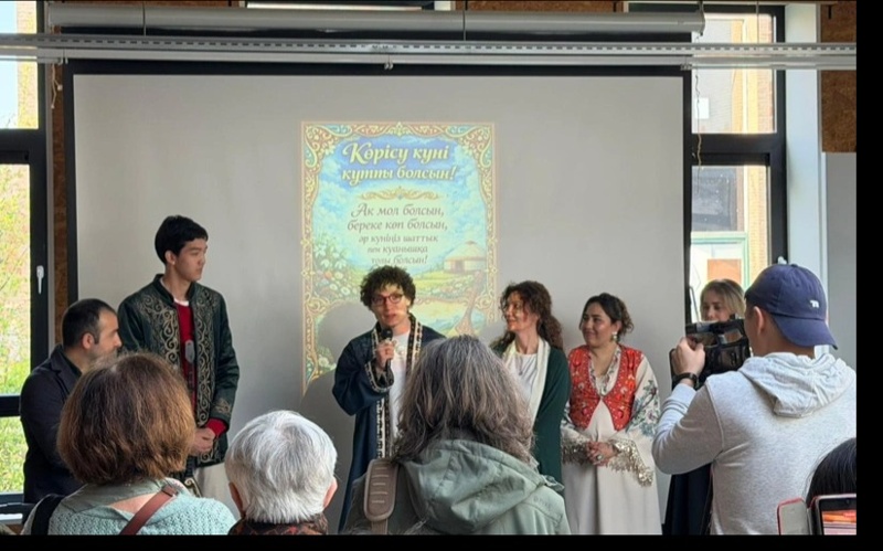 Kazakh diaspora brings Nauryz spirit to Belgium