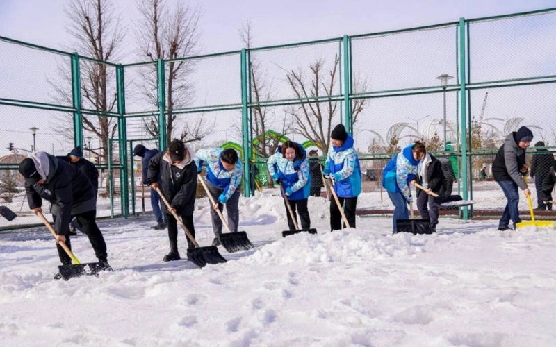 Astanada Tazarý kúnine oraı ekologııalyq is-sharalar ótedi