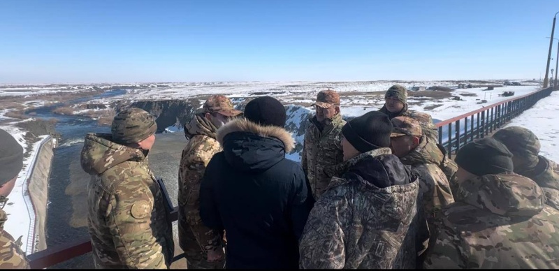 Ақмола және СҚО құтқарушылары су тасқыны жағдайын бағалады Ақмола және СҚО құтқарушылары су тасқыны жағдайын бағалады