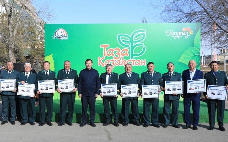 Ақтөбе облысы аумағындағы орман шаруашылықтарына жаңа техникалар табысталды