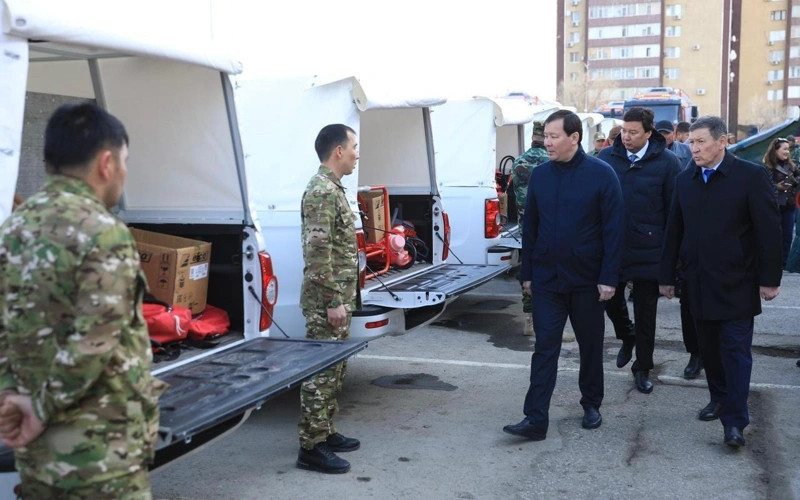 Ақтөбе облысы аумағындағы орман шаруашылықтарына жаңа техникалар табысталды