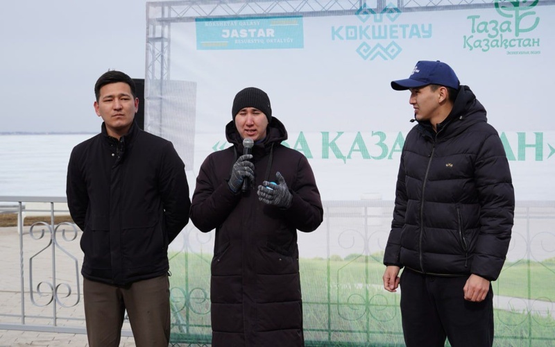 После тысяч гостей Наурыза: кокшетауцы вышли на экоакцию в Тазару күні