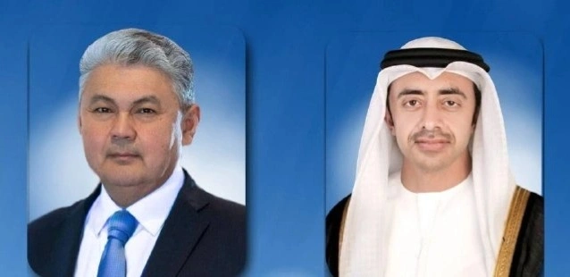 Қозоғистон ва БАА Ташқи ишлар вазирлари 