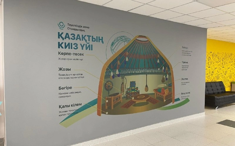 «Адал азамат»: Қазақстан мектептері заманауи форматта безендіріліп жатыр